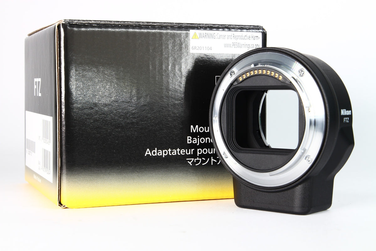 Adaptador de lentes Nikon FTZ. Usado