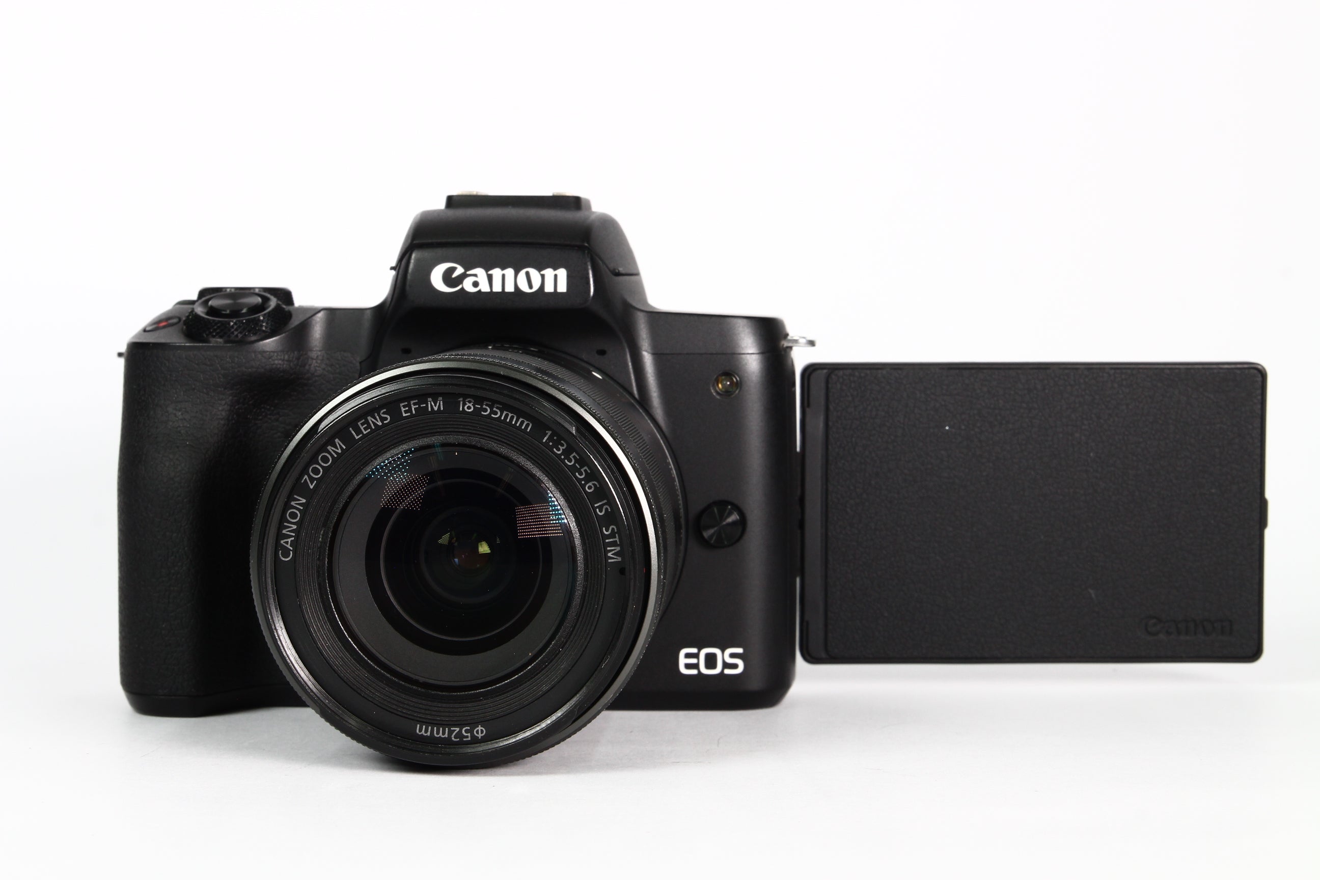 Cámara Digital CANON EOS M50 Mark II con lente 18-55mm. Usada