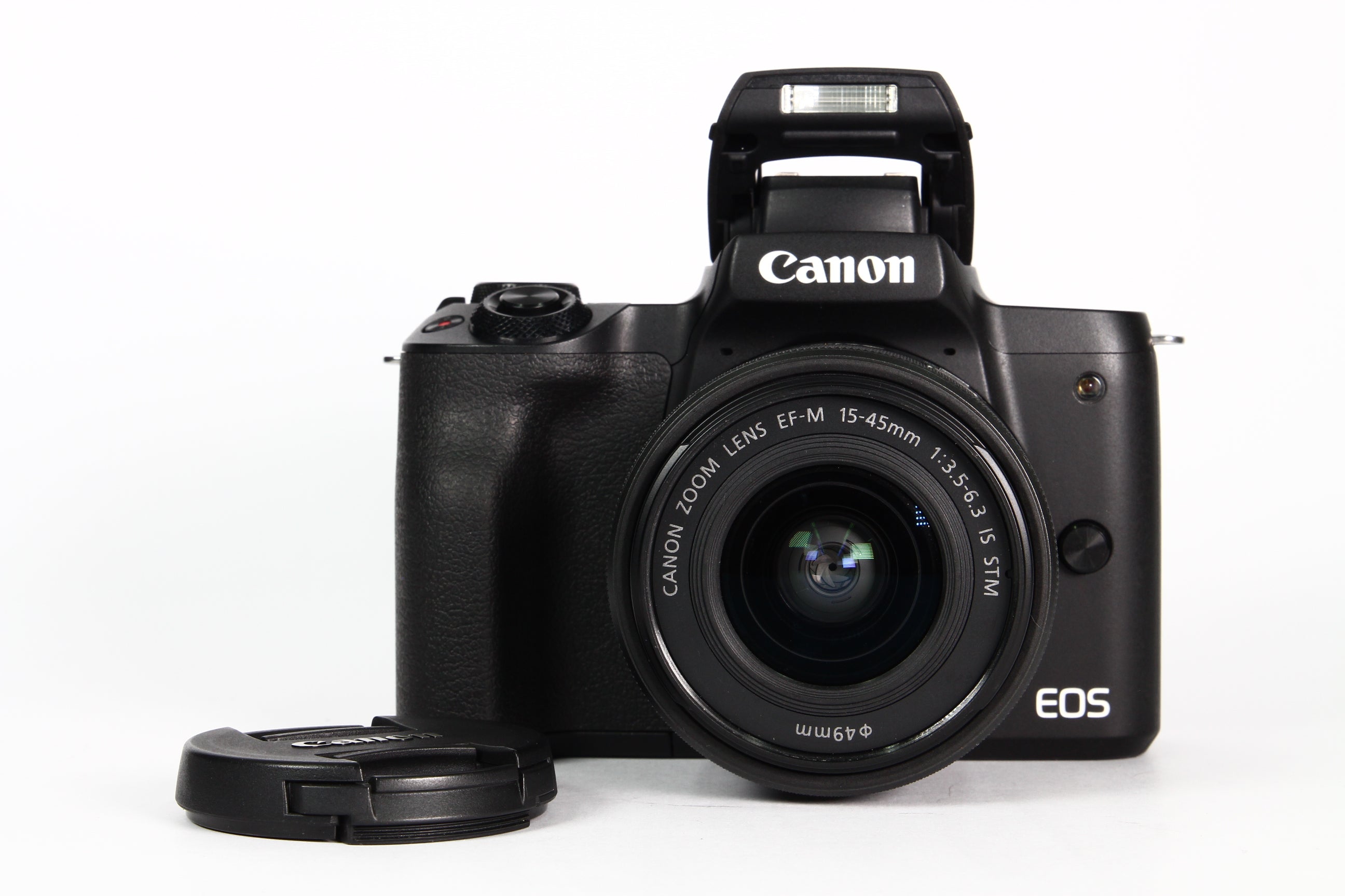 Cámara Digital CANON EOS M50 Mark II con lente 15-45mm. Usada