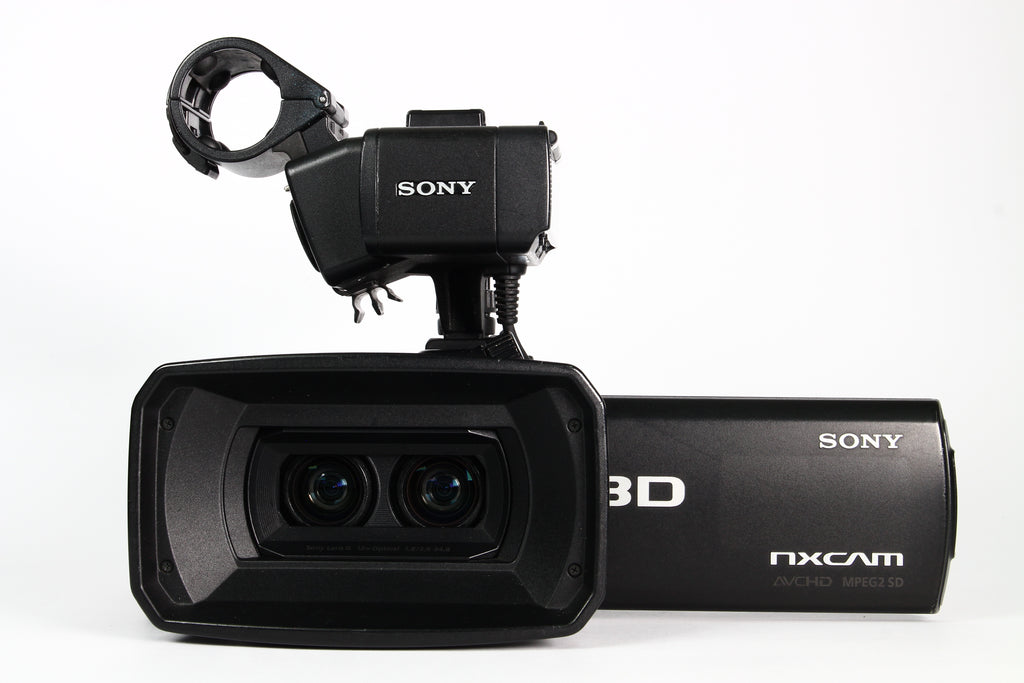 Cámara de vídeo digital SONY NXCAM 3D HXR-NX3D1. Usada.