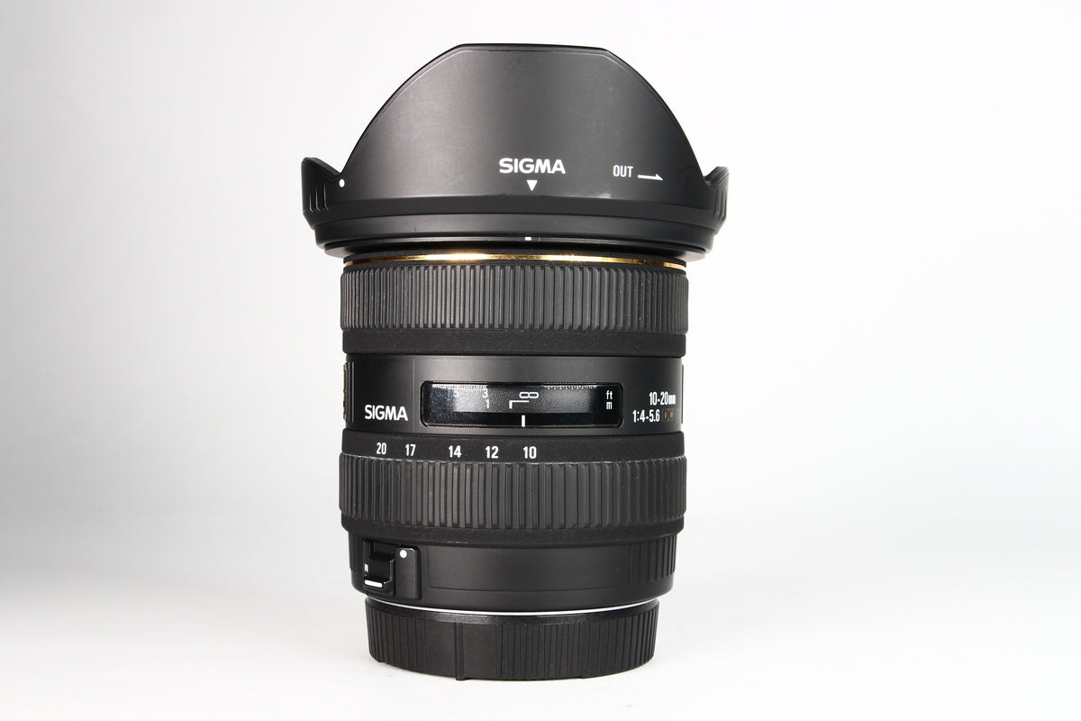 Lente SIGMA 10-20mm EX DC F4-5.6 para CANON. Usado