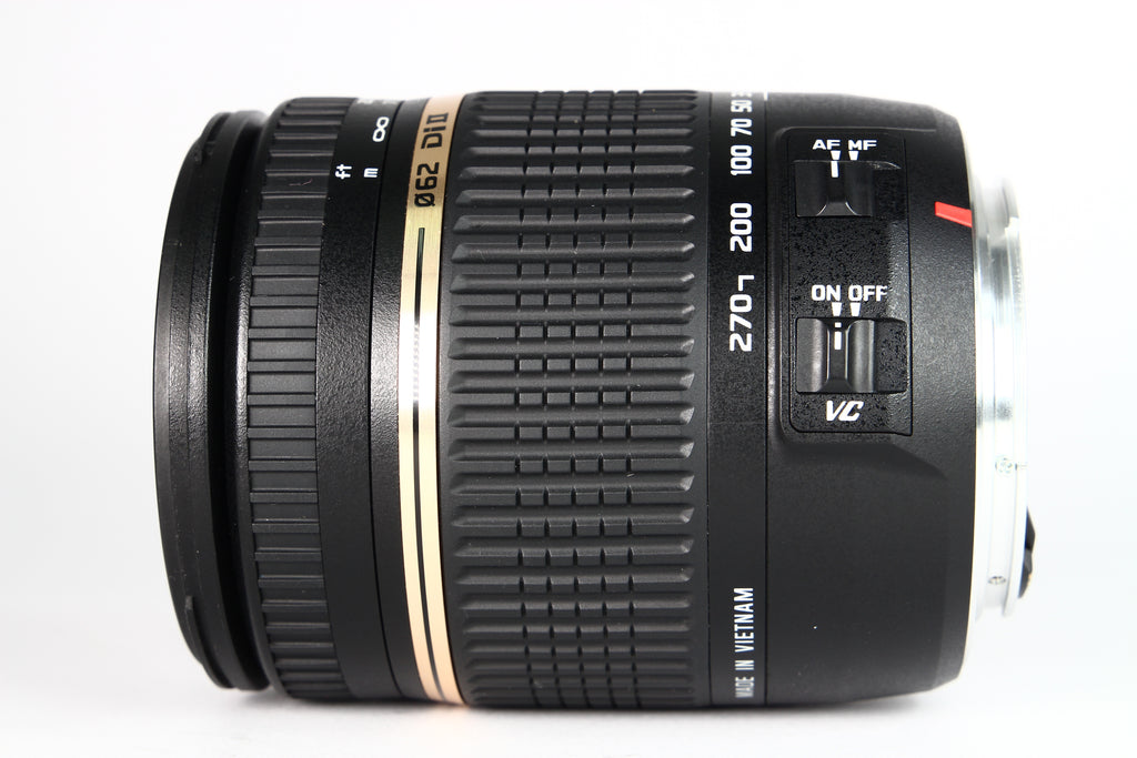 Lente TAMRON para CANON EF 18-270mm F: 3.5-6.3 Di II VC PZD. Usado