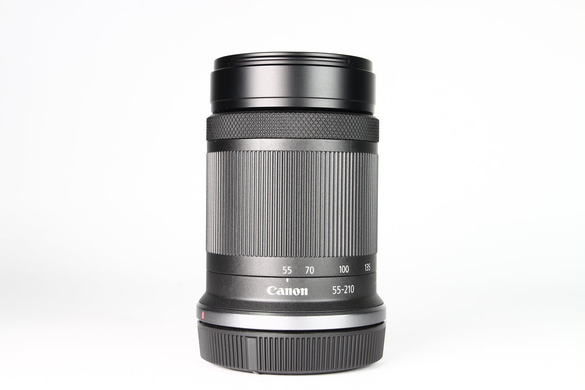 Lente Canon RF-S 55-210mm F:5-7.1 IS STM. Usado.
