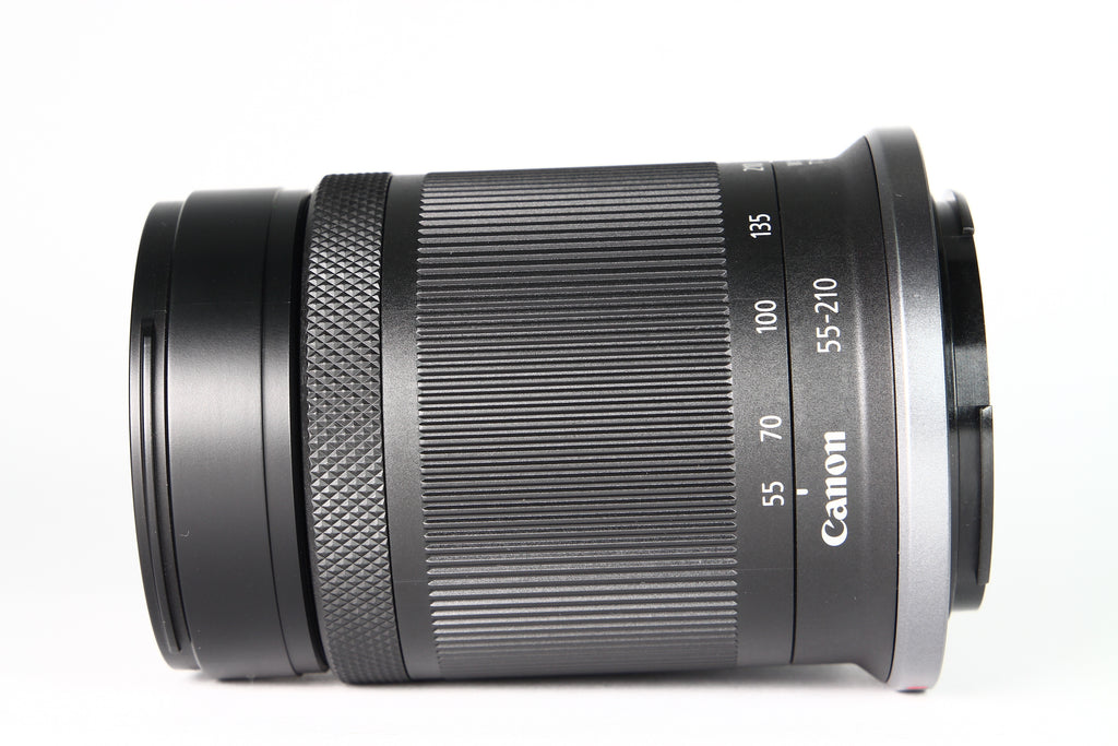 Lente Canon RF-S 55-210mm F:5-7.1 IS STM. Usado.