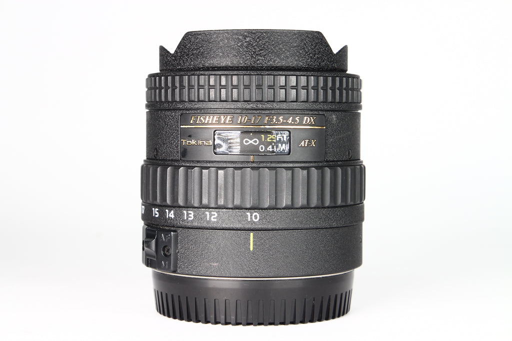 Lente Tokina 10-17mm F:3.5-4.5 Fish Eye DX AT-X  Para Canon. Usado