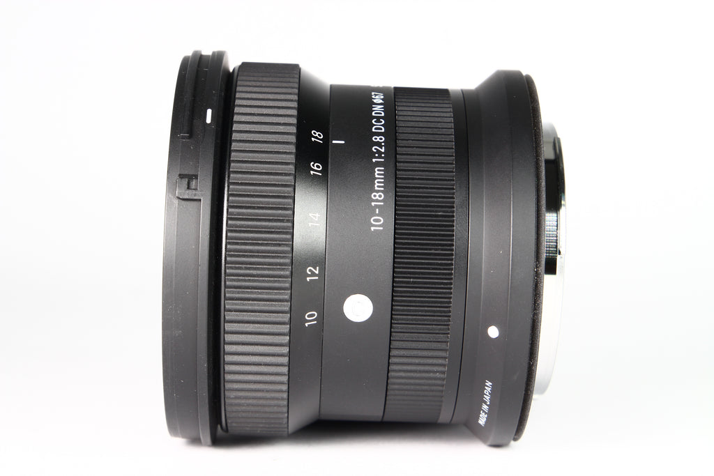 Lente Sigma Para Canon RF-S 10-18mm DC DN F:2.8. Usado