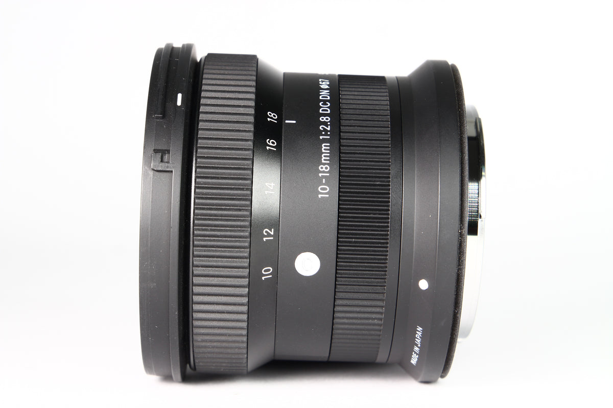 Lente Sigma Para Canon RF-S 10-18mm DC DN F:2.8. Usado