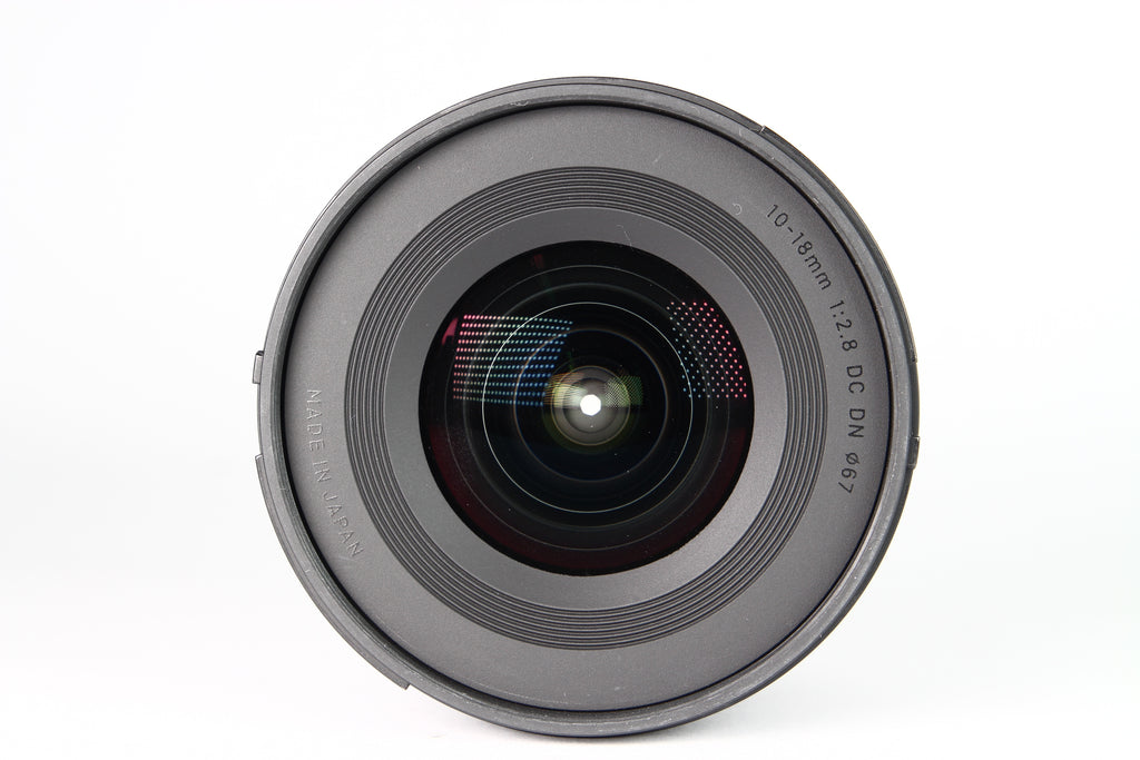 Lente Sigma Para Canon RF-S 10-18mm DC DN F:2.8. Usado