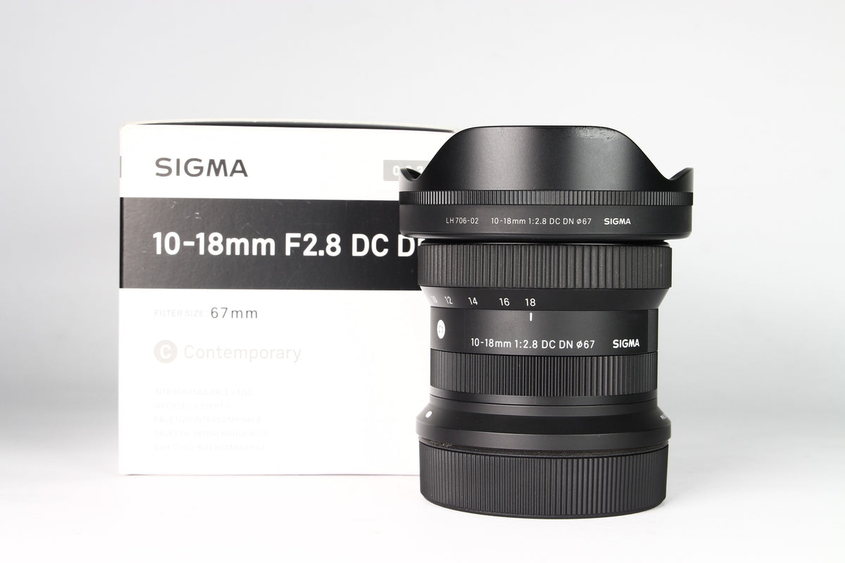Lente Sigma Para Canon RF-S 10-18mm DC DN F:2.8. Usado
