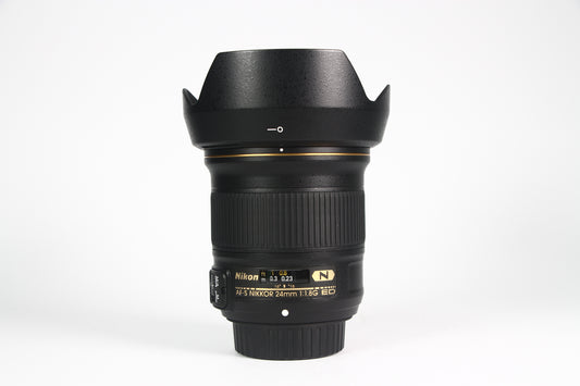 Lente NIKON AF-S 24mm F1.8 G ED N. Usado.