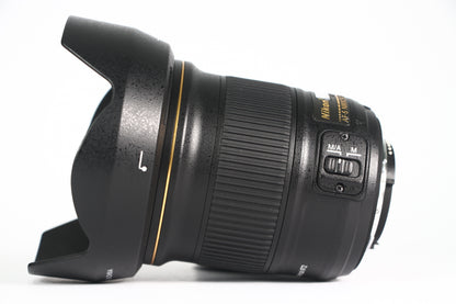 Lente NIKON AF-S 24mm F1.8 G ED N. Usado.
