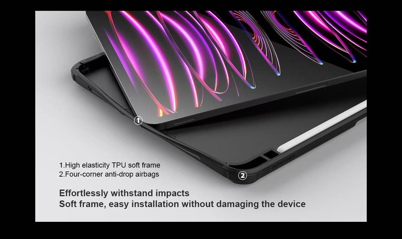 Protector iPad Magnético Antichoque Bumper Pro + Paño