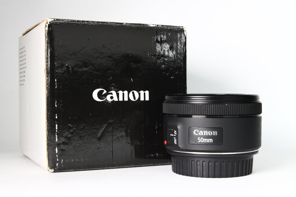 Lente CANON 50mm F1.8 STM. Usado