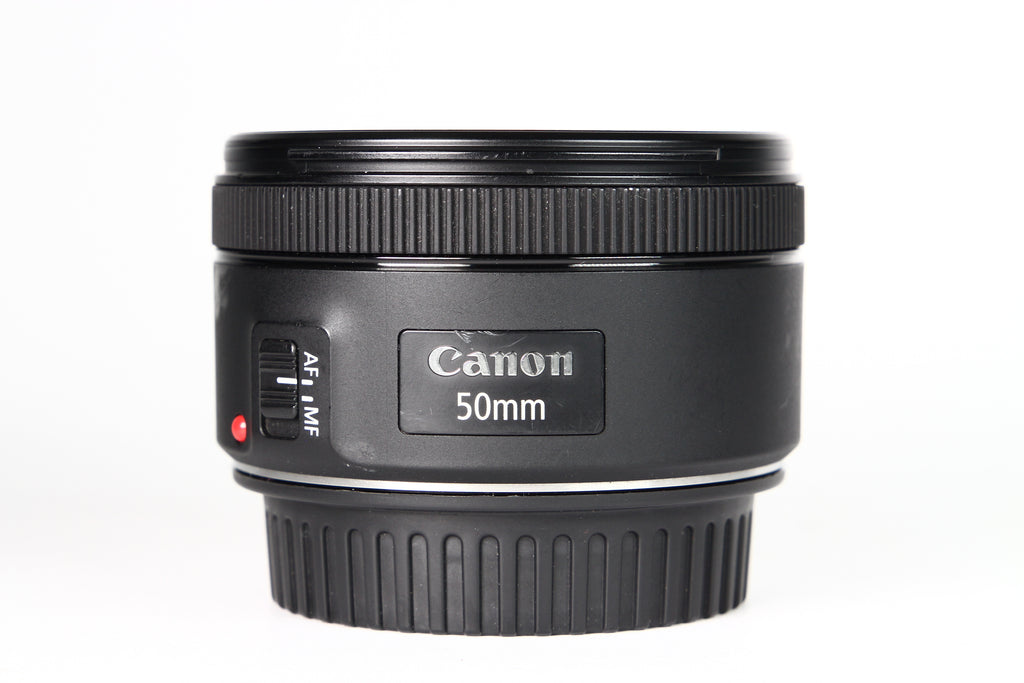 Lente CANON 50mm F1.8 STM. Usado