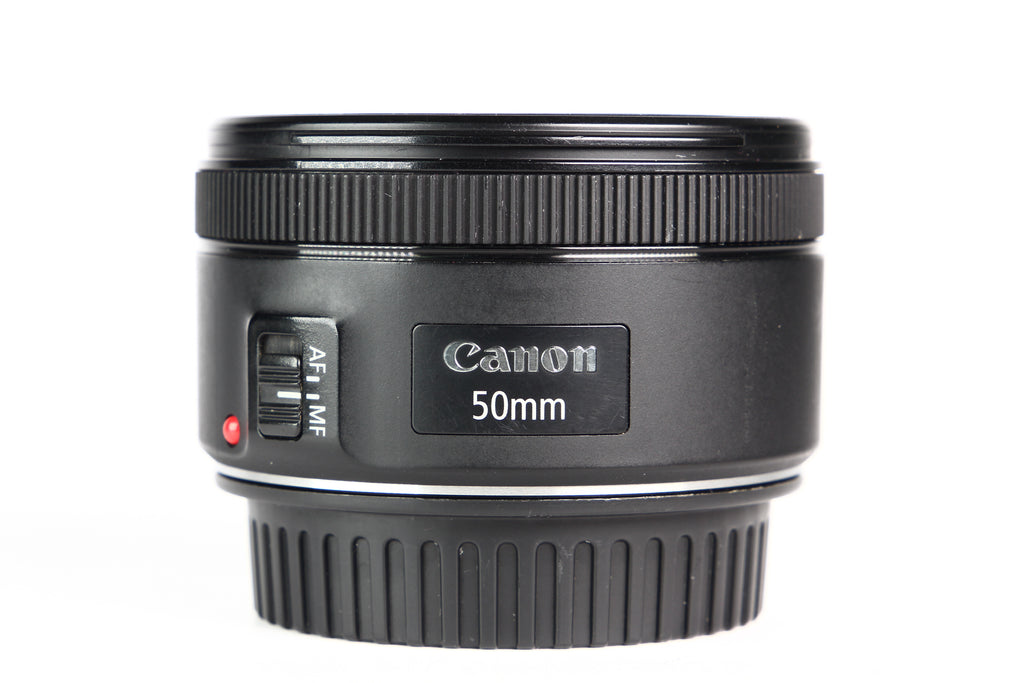 Lente CANON 50mm F1.8 STM. Usado
