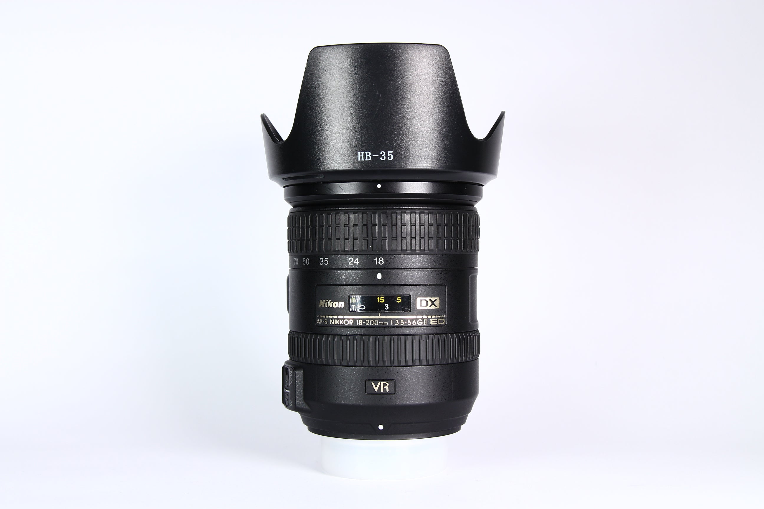 Lente NIKON DX AF-S 18-200mm F3.5-5.6 G II. Usado