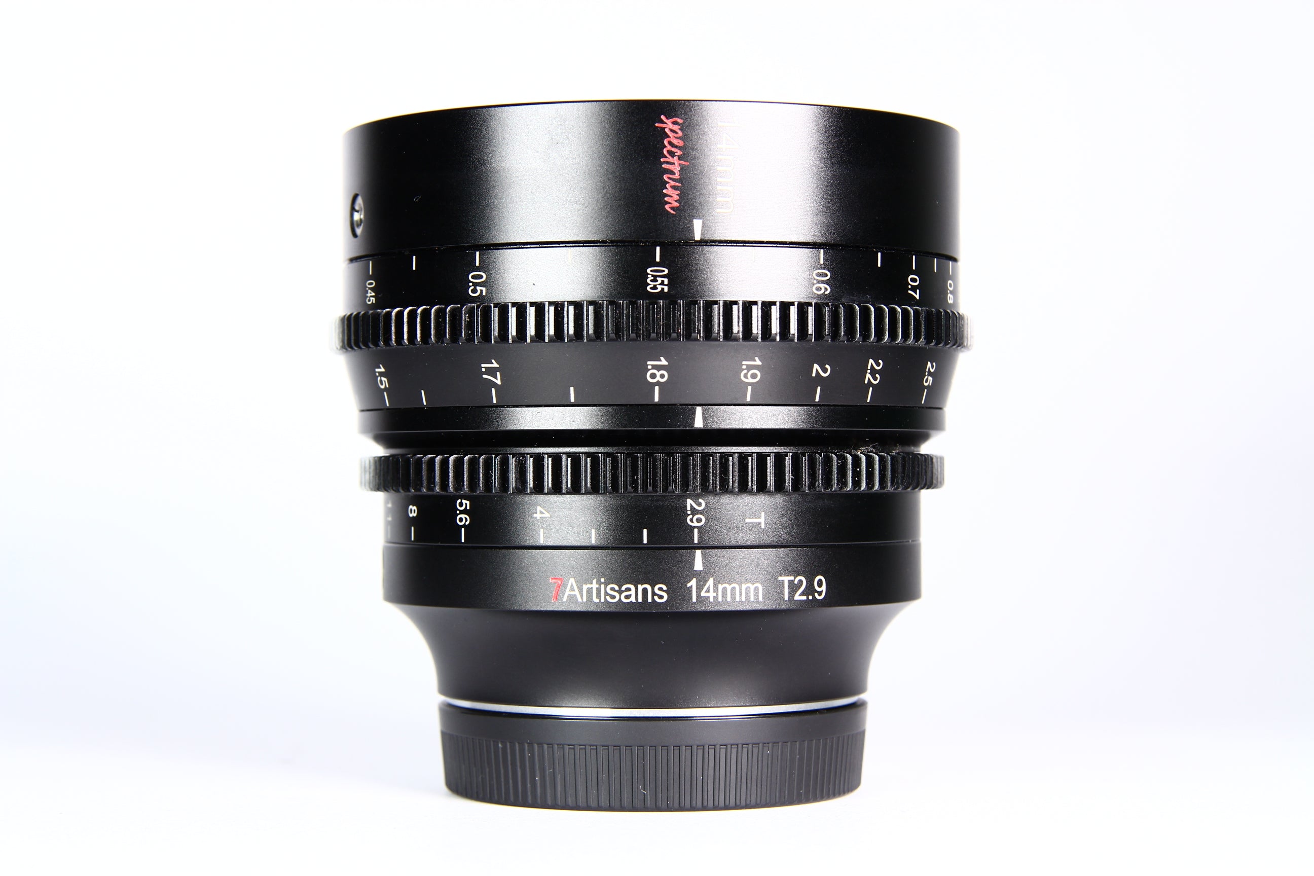 Lente Spectrum 7 Artisans 14mm F2.9 para SONY. Usado.