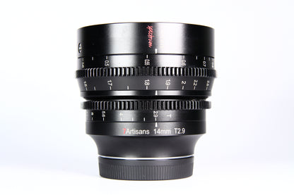 Lente Spectrum 7 Artisans 14mm F2.9 para SONY. Usado.