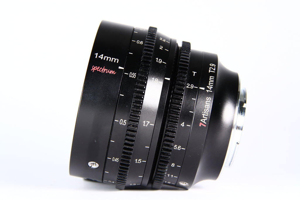Lente Spectrum 7 Artisans 14mm F2.9 para SONY. Usado.