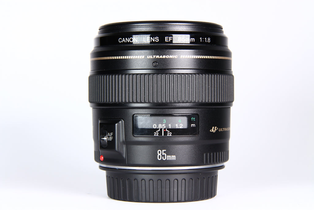 Lente Canon 85mm F:1.8 USM. Usado