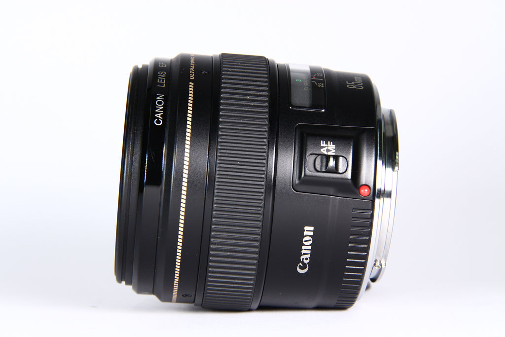 Lente Canon 85mm F:1.8 USM. Usado