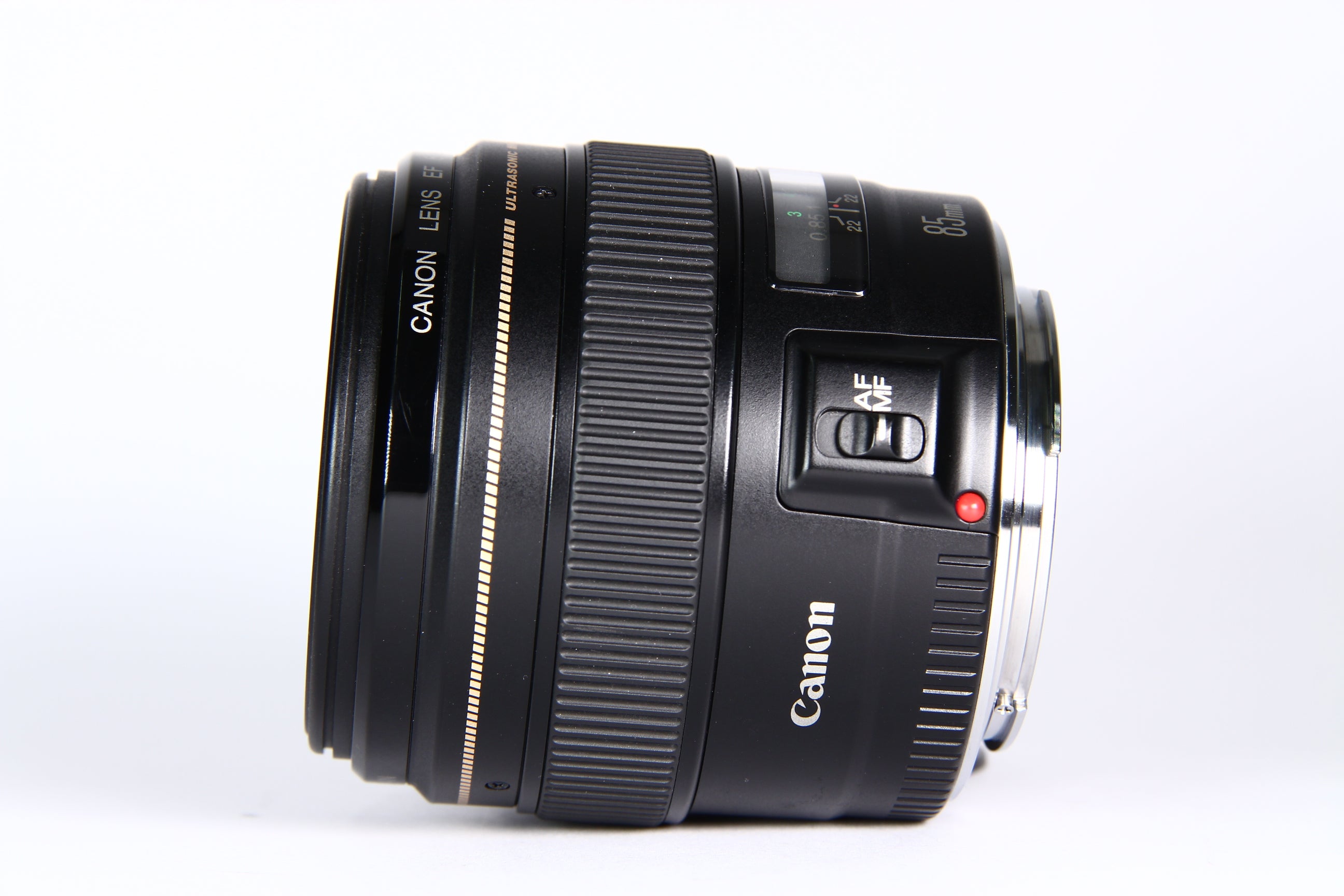 Lente Canon 85mm F:1.8 USM. Usado