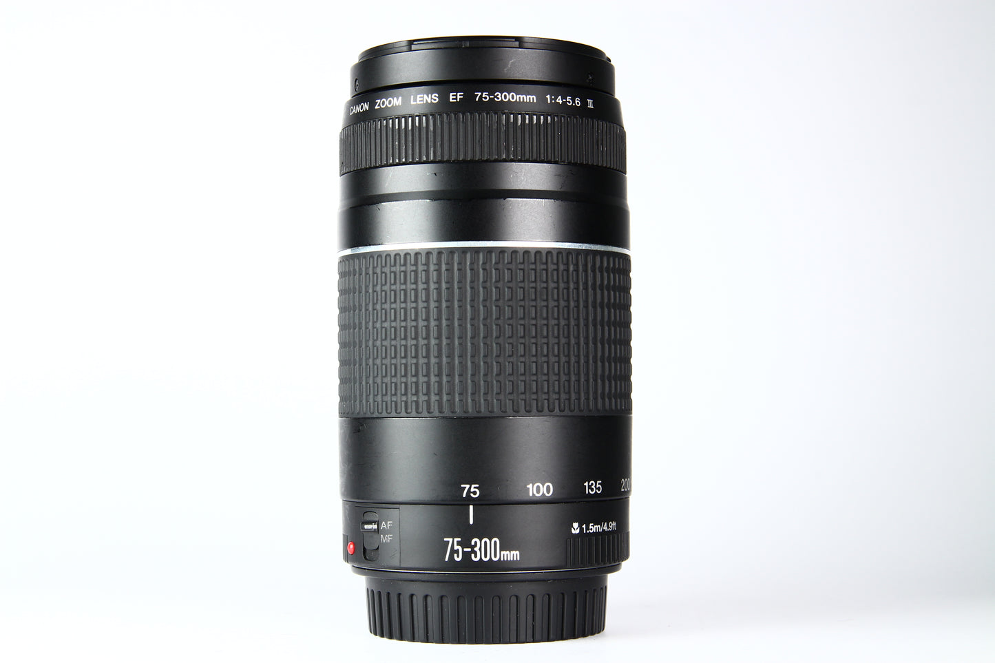 Lente CANON EF 75-300mm F4-5.6 III. Usado.
