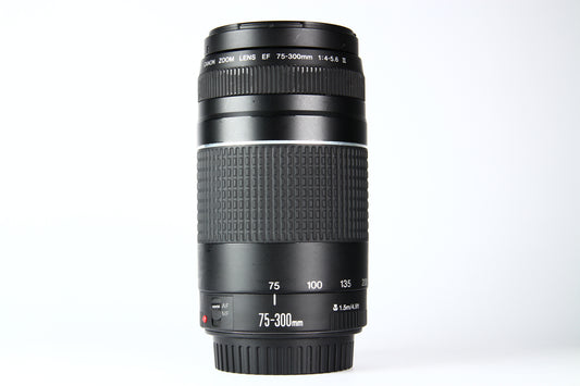 Lente CANON EF 75-300mm F4-5.6 III. Usado.