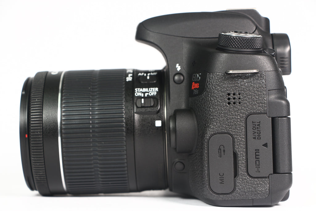 Cámara Digital CANON T6s Lente 18-55mm IS STM. Usada