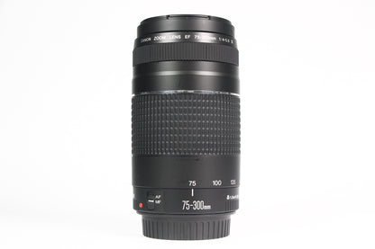 Lente CANON EF 75-300mm F4-5.6 III. Usado