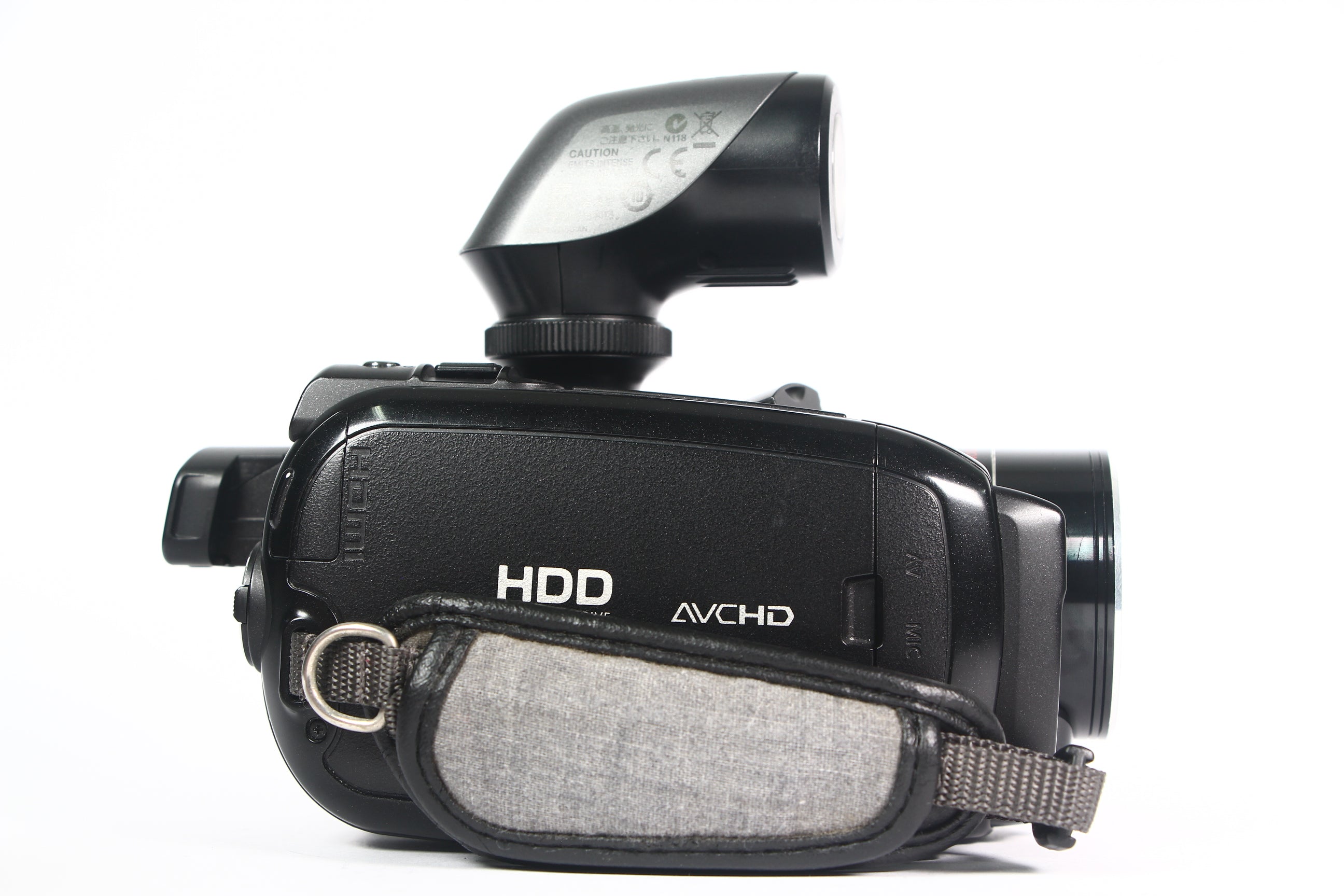 Cámara de vídeo digital CANON VIXIA HG21 con Canon Video Light VL-5. Usada.