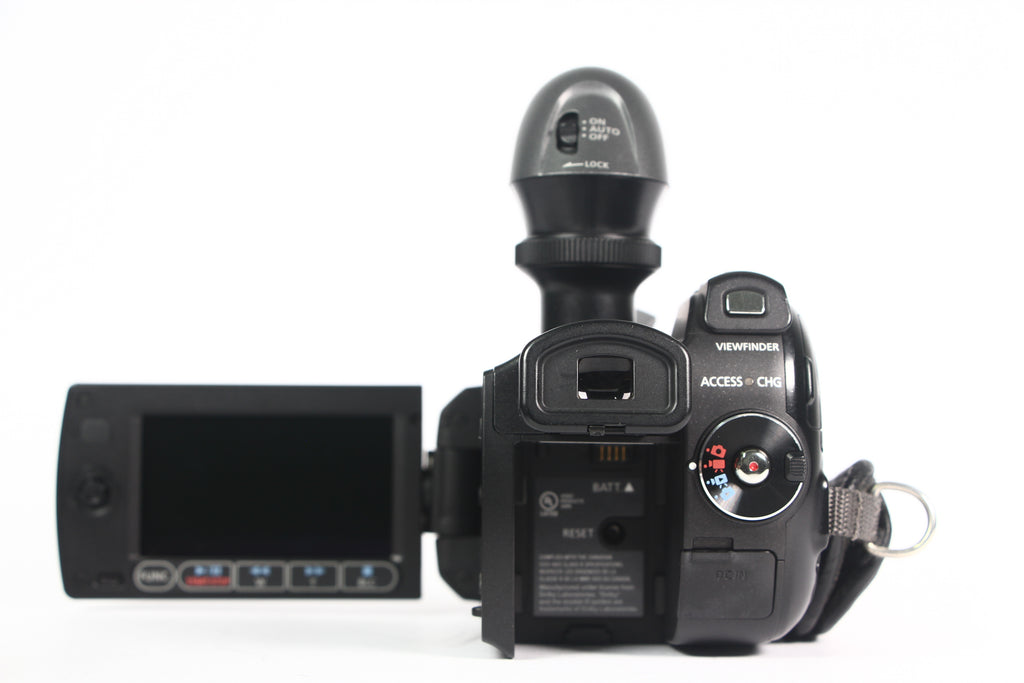 Cámara de vídeo digital CANON VIXIA HG21 con Canon Video Light VL-5. Usada.