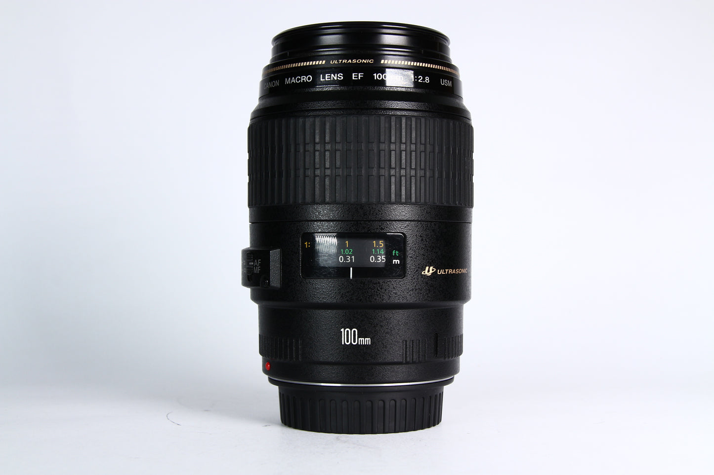 Lente CANON EF 100mm F2.8 Ultrasonic. Usado