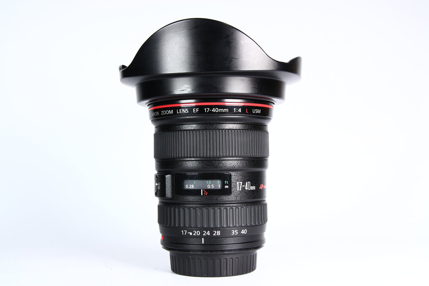 Lente CANON 17-40mm F4 L USM. Usado