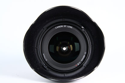 Lente CANON 17-40mm F4 L USM. Usado