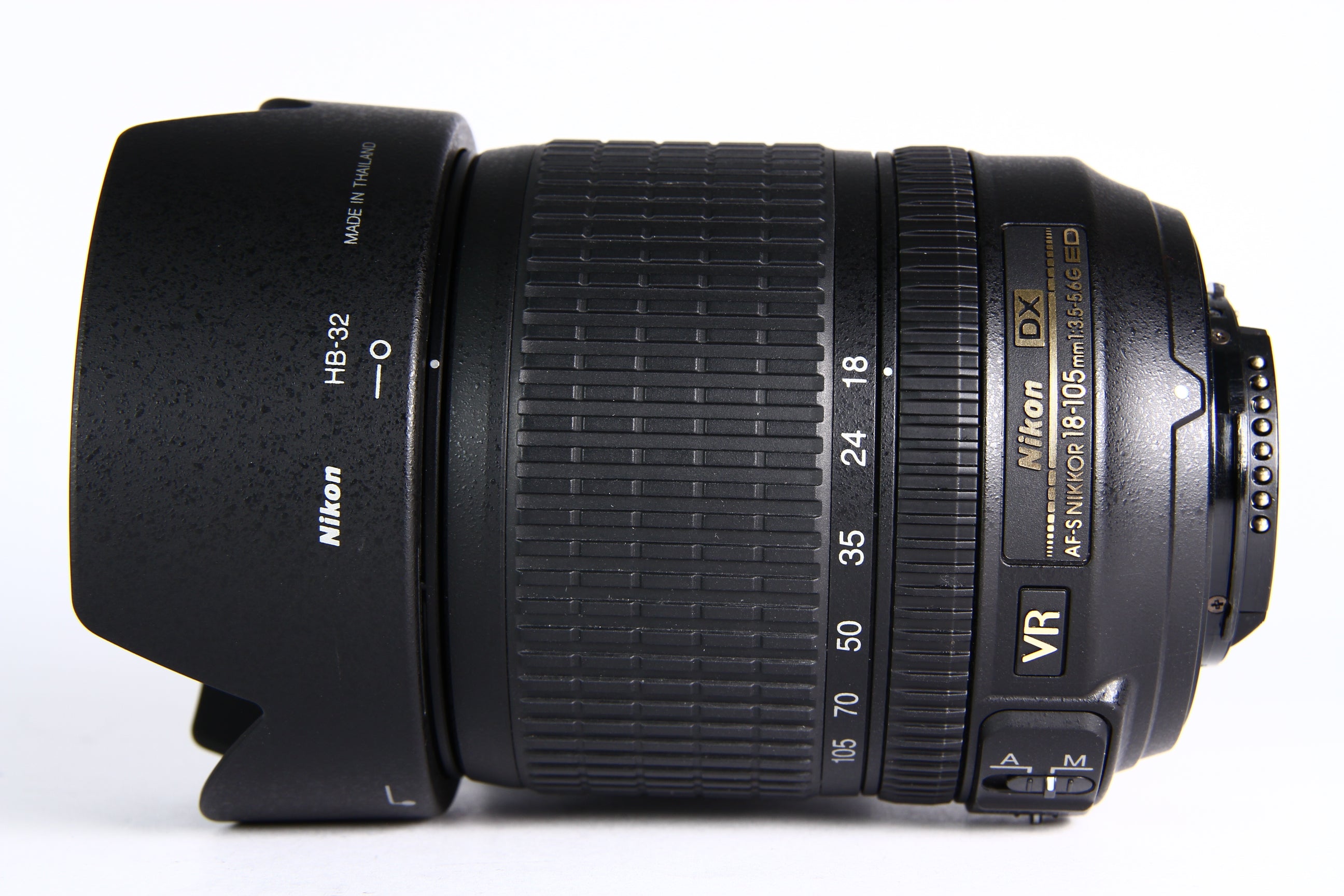 Lente NIKON DX 18-105mm F3.5-5.6 VR. Semi Nuevo