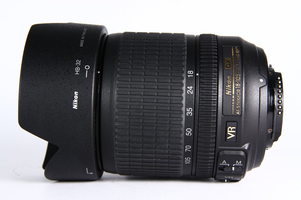 Lente NIKON DX 18-105mm F3.5-5.6 VR. Semi Nuevo