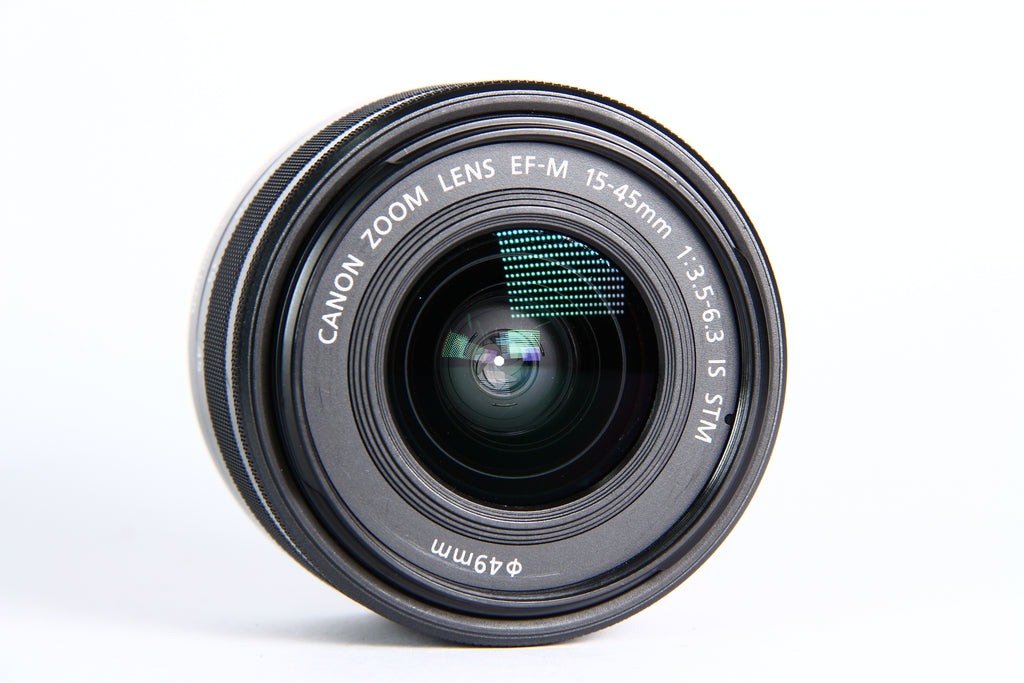 Lente CANON EF-M 15-45mm F3.5-6.3. Usado