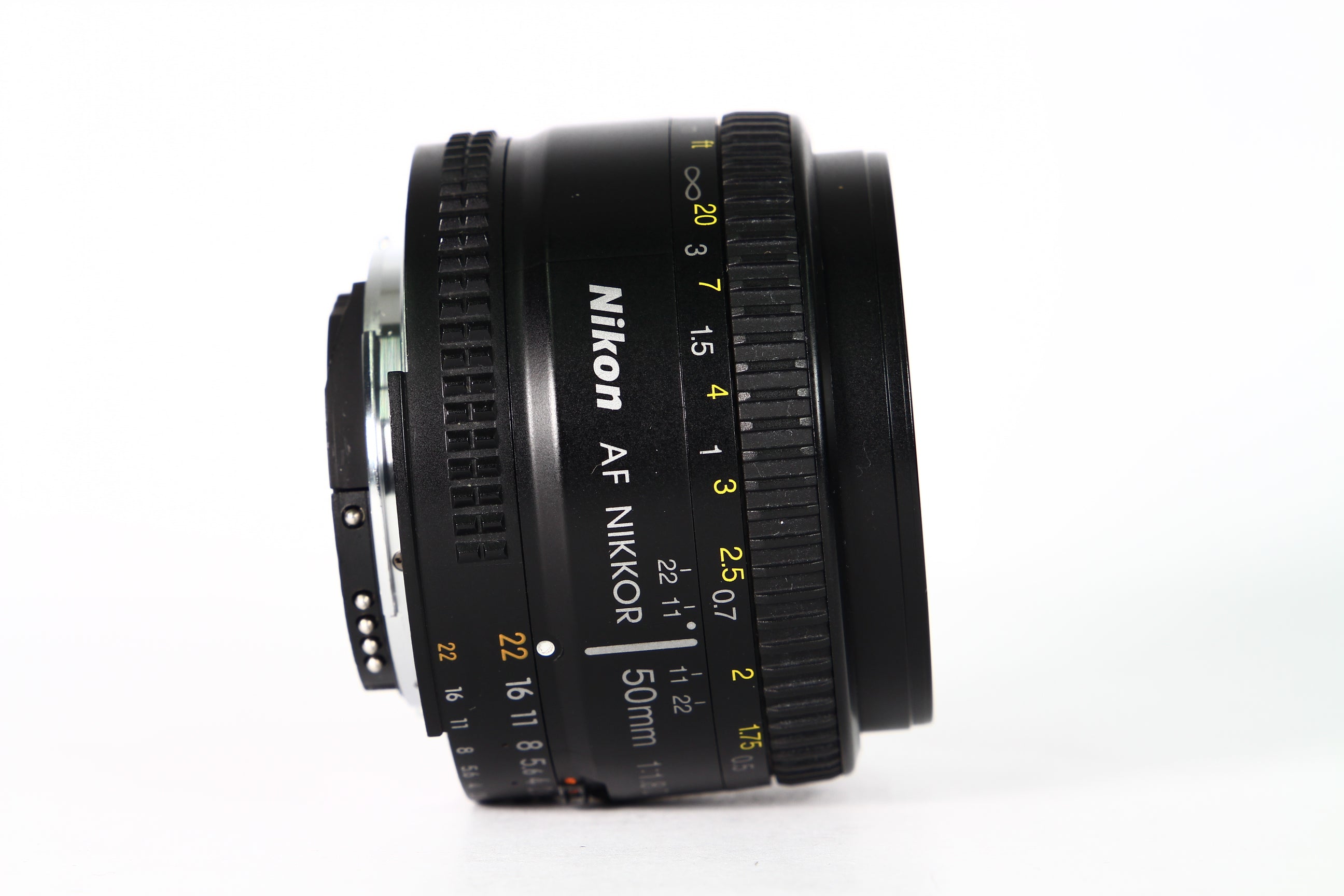 Lente Nikon AF NIKKOR 50mm F1.8 D. Usado