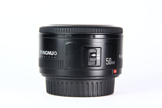 Lente Yongnuo 50mm F1.8 para CANON. Usado