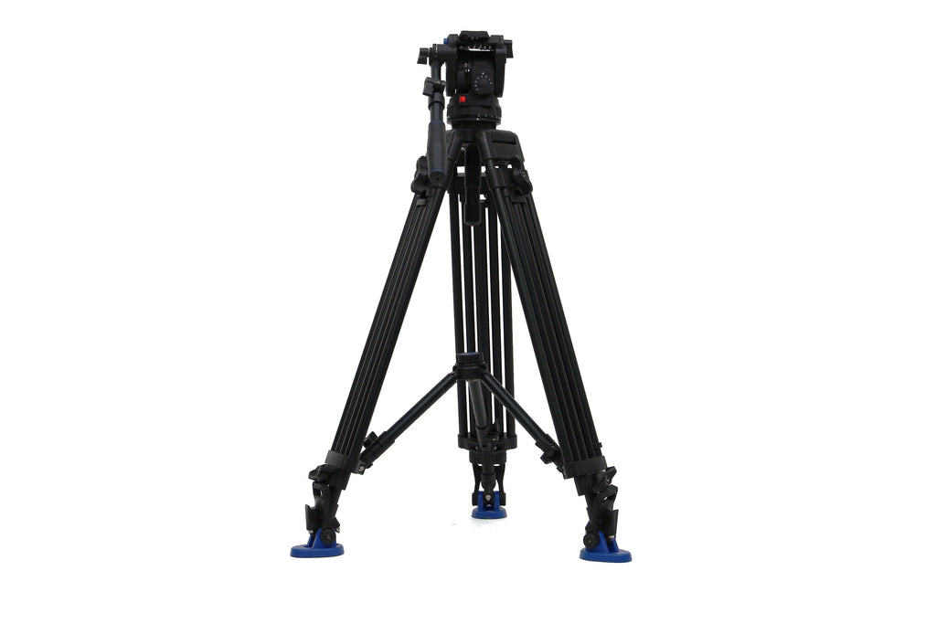 Trípode BENRO BV10 con cabezal fluido. Usado