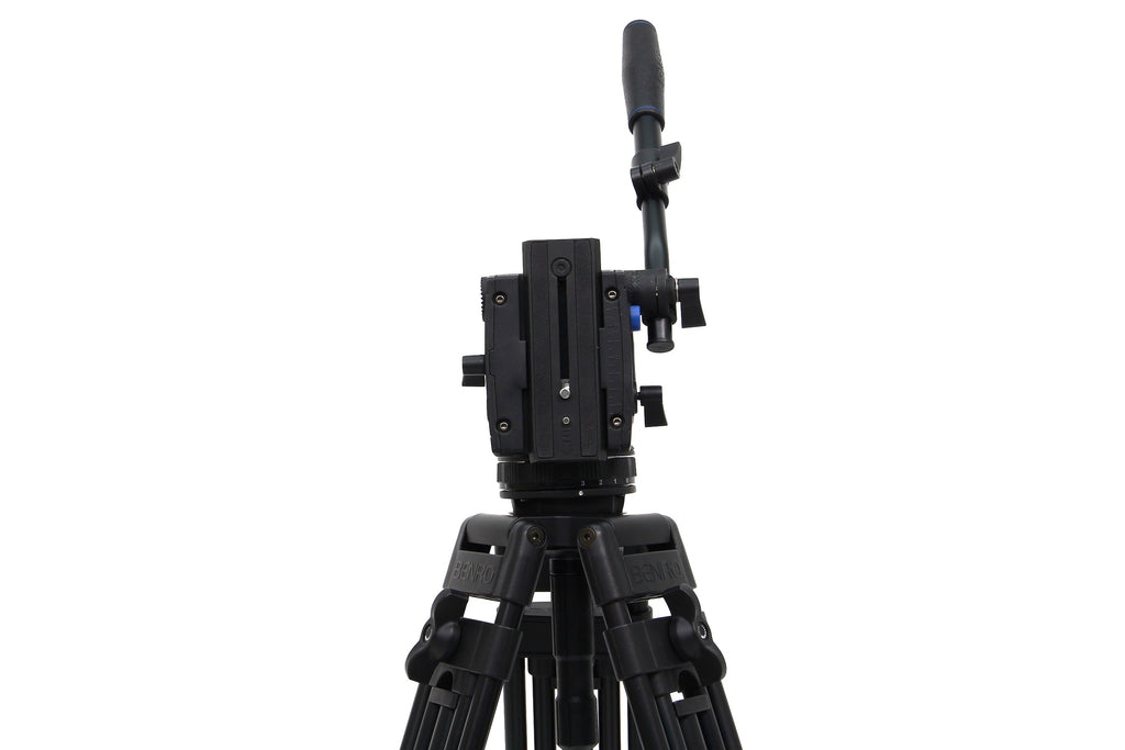 Trípode BENRO BV10 con cabezal fluido. Usado