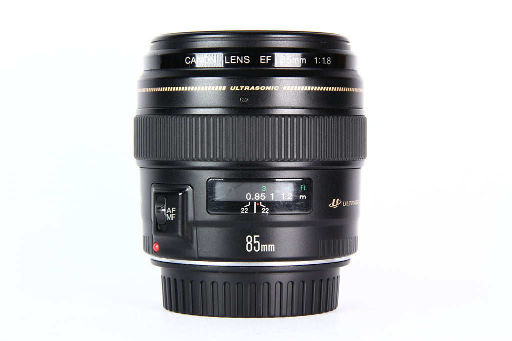 Lente Canon 85mm F:1.8 USM. Usado