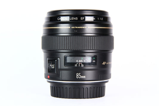 Lente Canon 85mm F:1.8 USM. Usado