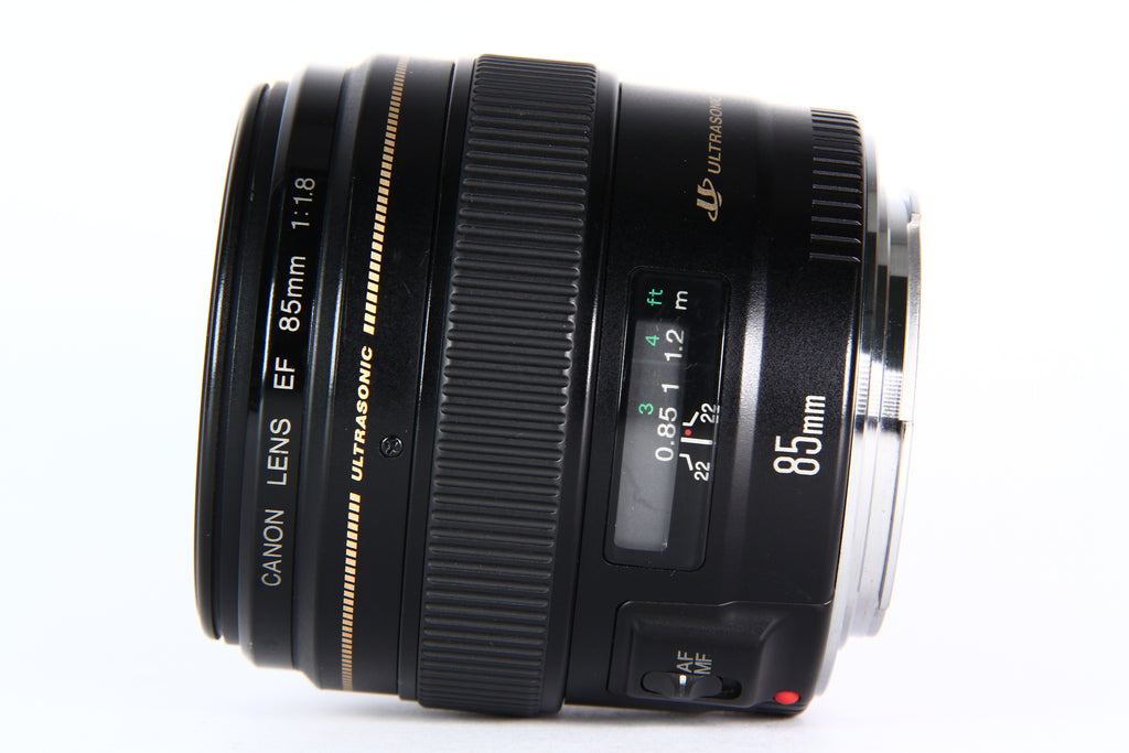 Lente Canon 85mm F:1.8 USM. Usado