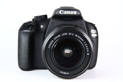 Cámara Digital CANON 1200D Lente 18-55mm III. Usada