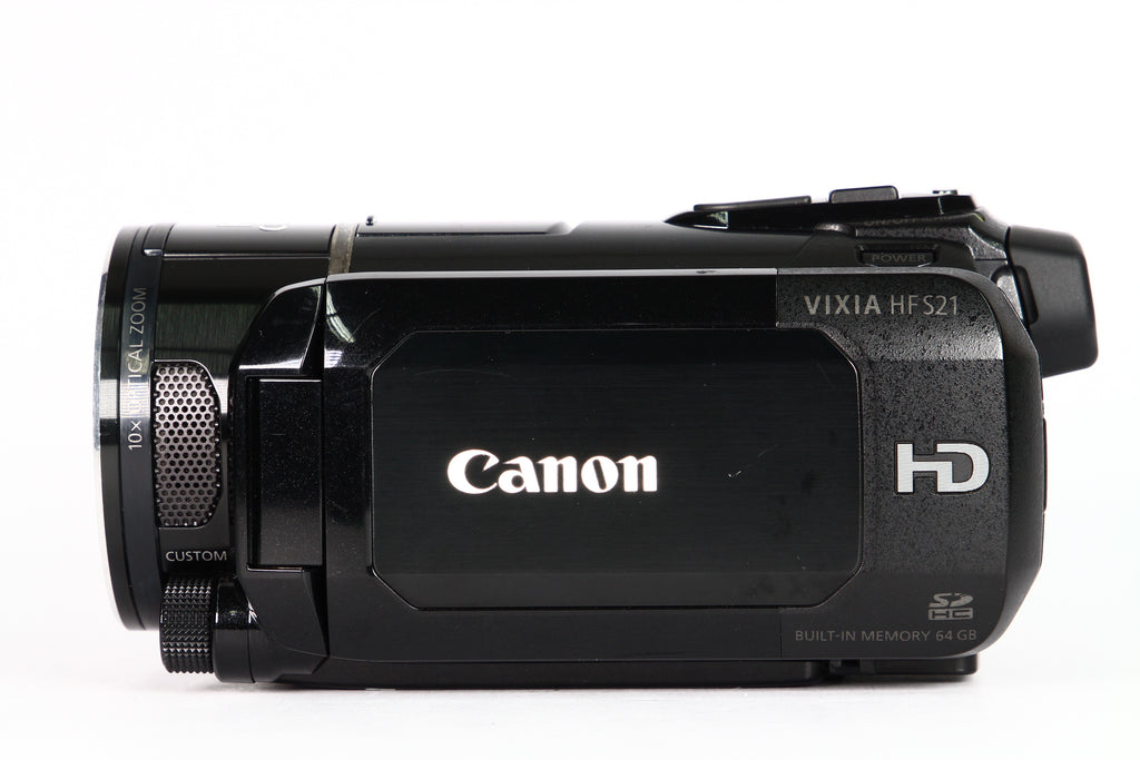 Cámara de vídeo digital CANON VIXIA HF S21. Usada