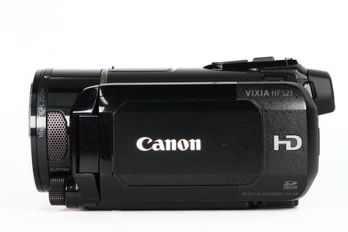 Cámara de vídeo digital CANON VIXIA HF S21. Usada