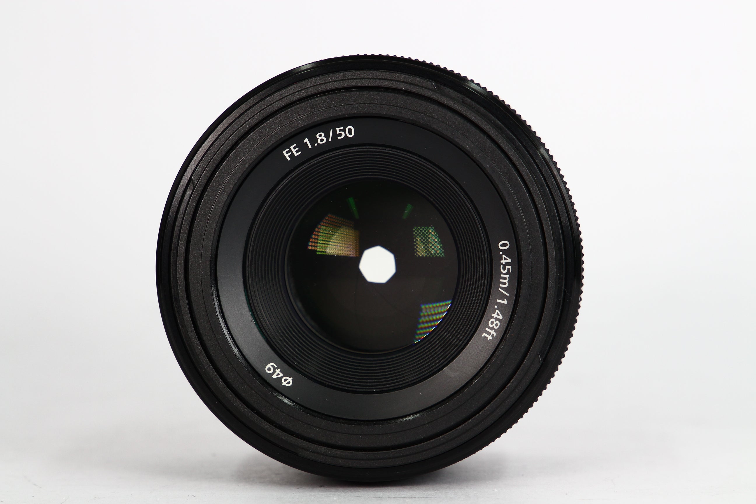 Lente SONY FE 50mm F:1.8. Usado