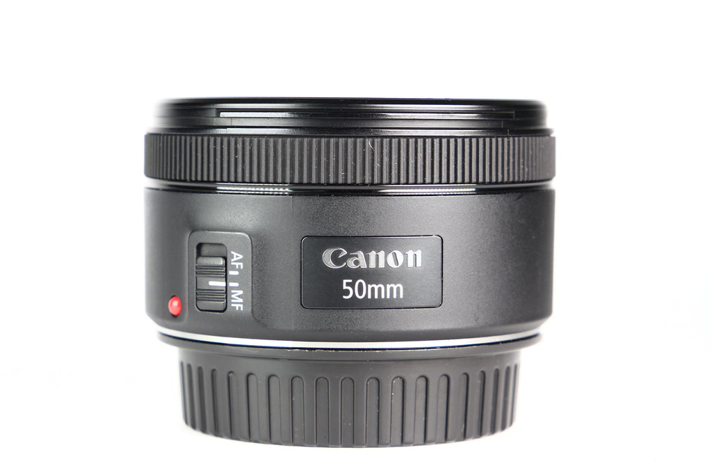 Lente CANON 50mm F1.8 STM. Usado